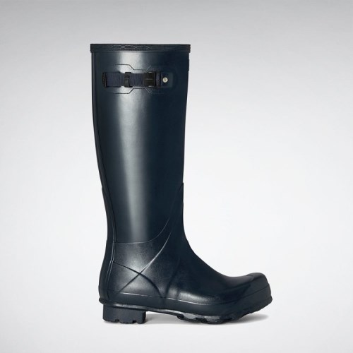 Hunter Norris Field Tall Rain Boots For Mens - NZ R7048